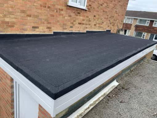 This is a photo of a flat roof installed in Isle of Sheppey. Works carried out by Sheppey Roofing