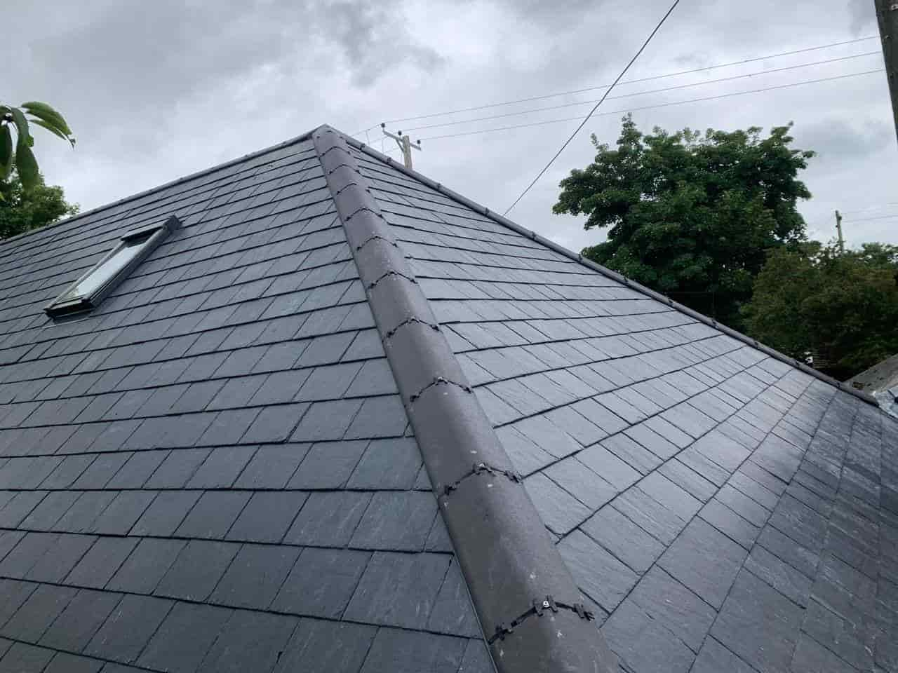 This is a photo of a slate roof installed in Isle of Sheppey. Works carried out by Sheppey Roofing