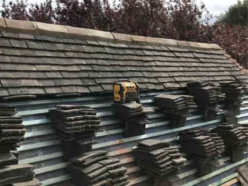 This is a photo of a roof installation being carried out in Sheerness. Works carried out by Sheppey Roofing